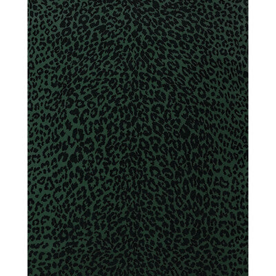 Samples and Purchasing available for Madeleine'S Leopard - Jade Black By Brunschwig & Fils | Madeleine Castaing Ii |Modern Animal Skins Multipurpose Velvet at Designer Wallcoverings and Fabrics