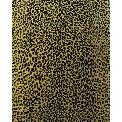 Samples and Purchasing available for Madeleine'S Leopard - Gold Black By Brunschwig & Fils | Madeleine Castaing Ii |Modern Animal Skins Multipurpose Velvet at Designer Wallcoverings and Fabrics