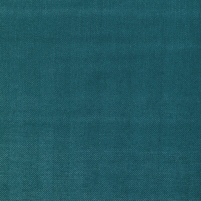 Samples and Purchasing available for Rhone Weave - Teal Teal By Brunschwig & Fils | Arles Weaves | Herringbone/Tweed Upholstery Chenille at Designer Wallcoverings and Fabrics