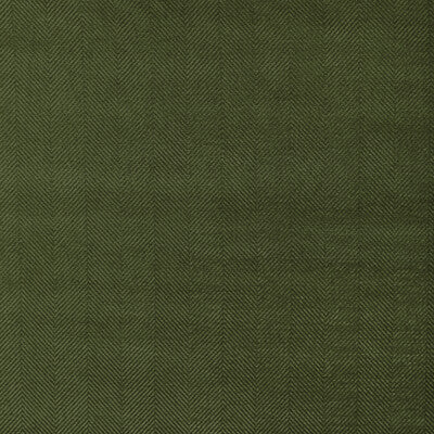 Samples and Purchasing available for Rhone Weave - Leaf Green By Brunschwig & Fils | Arles Weaves | Herringbone/Tweed Upholstery Chenille at Designer Wallcoverings and Fabrics