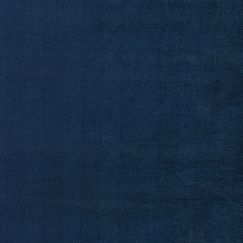 Rhone Weave - Navy Blue By Brunschwig & Fils | Arles Weaves | Herringbone/Tweed Upholstery Chenille