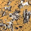 Samples and Purchasing available for Cosmique Print - Gold Yellow By Brunschwig & Fils | Celeste |Animal/Insects Novelty Multipurpose Print at Designer Wallcoverings and Fabrics