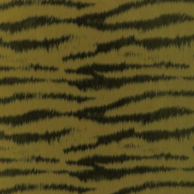 Samples and Purchasing available for Tigre Warp Print - Citron Yellow By Brunschwig & Fils | Celeste | Animal Skins Drapery Print at Designer Wallcoverings and Fabrics