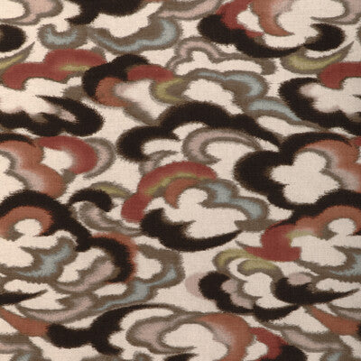Samples and Purchasing available for Stratus Print - Clay/Multi Rust By Brunschwig & Fils | Celeste | Novelty Multipurpose Print at Designer Wallcoverings and Fabrics