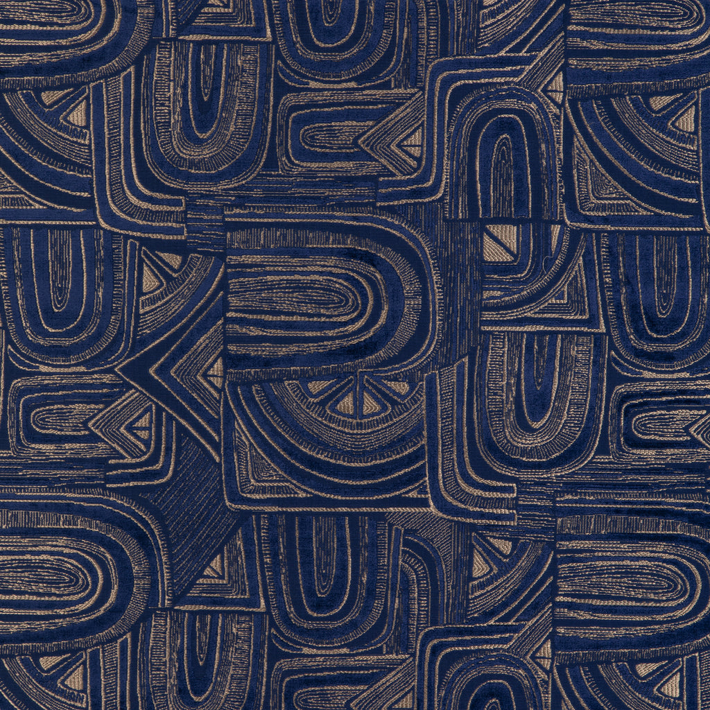 Timbre Velvet - Lapis Blue By Brunschwig & Fils | Celeste | Modern Upholstery Velvet