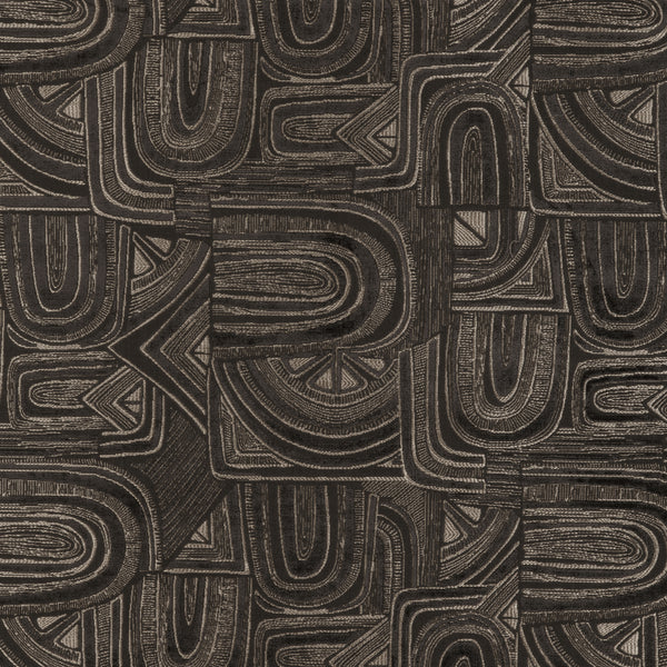 Timbre Velvet - Ebony Brown By Brunschwig & Fils | Celeste | Modern Upholstery Velvet