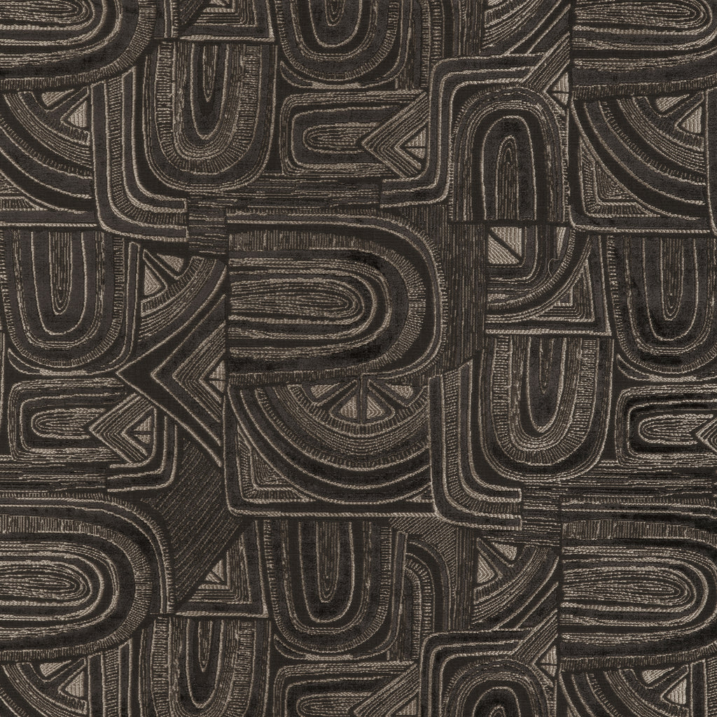 Timbre Velvet - Ebony Brown By Brunschwig & Fils | Celeste | Modern Upholstery Velvet