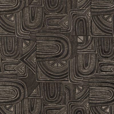 Samples and Purchasing available for Timbre Velvet - Ebony Brown By Brunschwig & Fils | Celeste | Modern Upholstery Velvet at Designer Wallcoverings and Fabrics