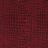 Samples and Purchasing available for Croc Velvet - Garnet Red By Brunschwig & Fils | Celeste | Animal Skins Upholstery Velvet at Designer Wallcoverings and Fabrics