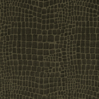 Croc Velvet - Peridot Olive Green By Brunschwig & Fils | Celeste | Animal Skins Upholstery Velvet