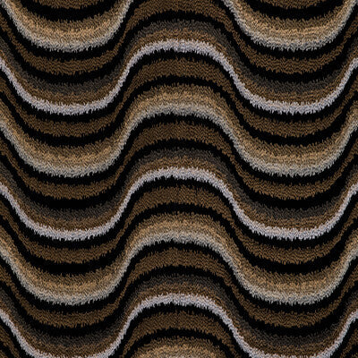 Du Son Emb - Onyx Black By Brunschwig & Fils | Celeste |Modern Ikat/Southwest/Kilims Multipurpose Embroidery