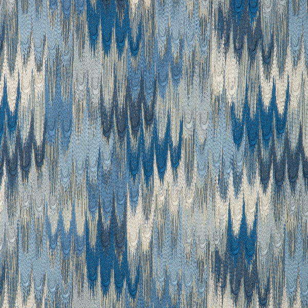 Duval Emb - Sky/Lapis Blue By Brunschwig & Fils | Celeste | Modern Multipurpose Embroidery