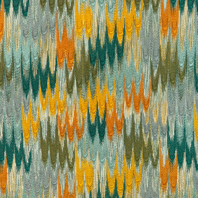 Duval Emb - Teal/Topaz Green By Brunschwig & Fils | Celeste | Modern Multipurpose Embroidery