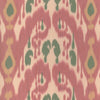 Samples and Purchasing available for Bukara Warp Print - Petal Beige By Brunschwig & Fils | Vienne Silks | Ikat/Southwest/Kilims Drapery Print at Designer Wallcoverings and Fabrics