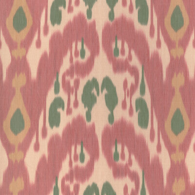 Samples and Purchasing available for Bukara Warp Print - Petal Beige By Brunschwig & Fils | Vienne Silks | Ikat/Southwest/Kilims Drapery Print at Designer Wallcoverings and Fabrics