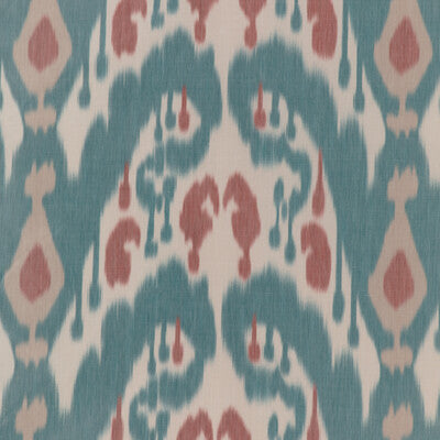Bukara Warp Print - Lake Beige By Brunschwig & Fils | Vienne Silks | Ikat/Southwest/Kilims Drapery Print