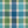 Samples and Purchasing available for Verdun Plaid - Pool Blue By Brunschwig & Fils | Vienne Silks | Plaid / Check Drapery Silk at Designer Wallcoverings and Fabrics