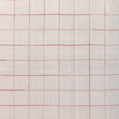Samples and Purchasing available for Moulin Check - Rose Ivory By Brunschwig & Fils | Vienne Silks | Plaid / Check Drapery Casement at Designer Wallcoverings and Fabrics