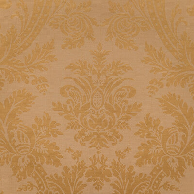Arnaud Damask - Gold Gold By Brunschwig & Fils | Vienne Silks | Damask Multipurpose Silk