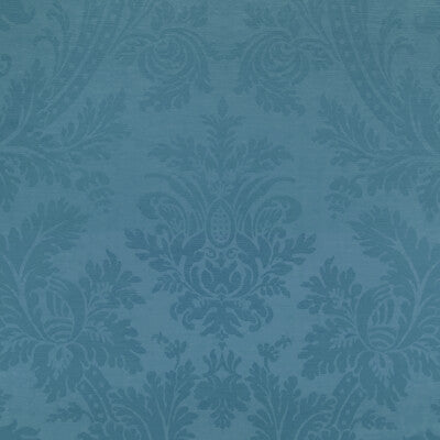 Arnaud Damask - Blue Light Blue By Brunschwig & Fils | Vienne Silks | Damask Multipurpose Silk