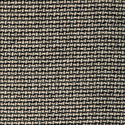 Samples and Purchasing available for Nivolet Texture - Ebony Black By Brunschwig & Fils | Chambery Textures Iv |Geometric Small Scale Upholstery Chenille at Designer Wallcoverings and Fabrics