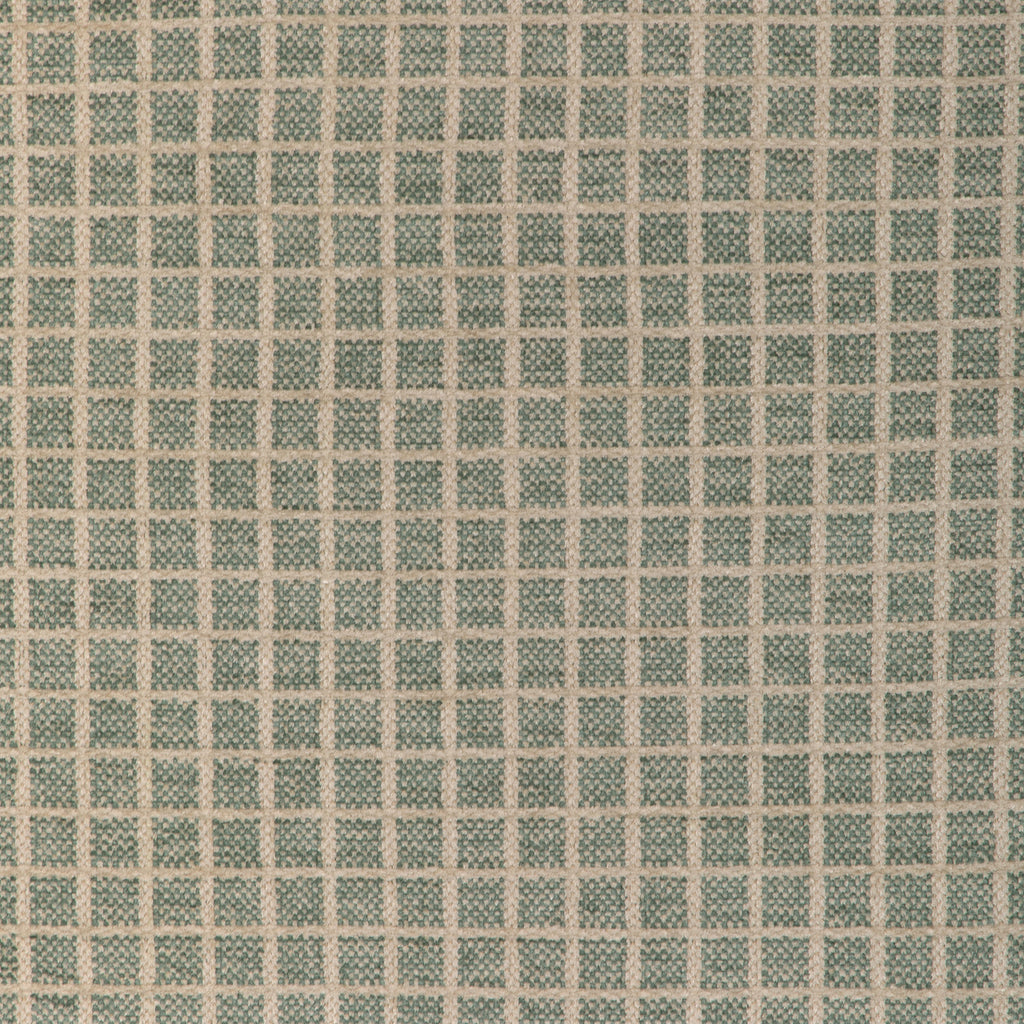 Chiron Texture - Lake Teal By Brunschwig & Fils | Chambery Textures Iv | Plaid / Check Upholstery Chenille