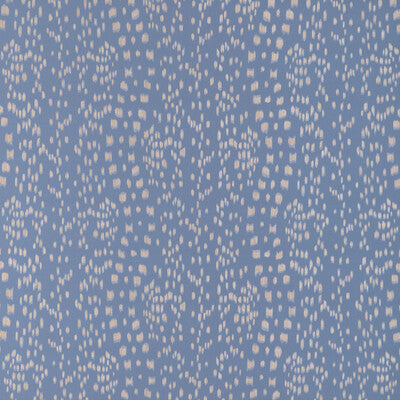 Samples and Purchasing available for Les Touches Reverse - Sky Blue By Brunschwig & Fils | La Menagerie |Ikat/Southwest/Kilims Animal Skins Drapery Print at Designer Wallcoverings and Fabrics