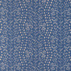 Samples and Purchasing available for Les Touches Reverse - Blue Blue By Brunschwig & Fils | La Menagerie |Ikat/Southwest/Kilims Animal Skins Drapery Print at Designer Wallcoverings and Fabrics