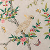 Samples and Purchasing available for Kanchou Print - Multi White By Brunschwig & Fils | La Menagerie |Animal/Insects Botanical & Floral Multipurpose Print at Designer Wallcoverings and Fabrics
