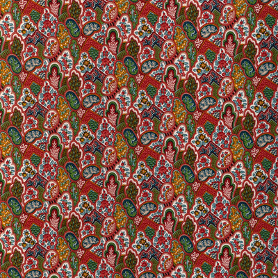 Samples and Purchasing available for Villandry Print - Red Red By Brunschwig & Fils | La Menagerie |Botanical & Floral Global Drapery Print at Designer Wallcoverings and Fabrics