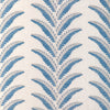 Fougere Emb - Blue White By Brunschwig & Fils | La Menagerie | Botanical & Floral Drapery Embroidery
