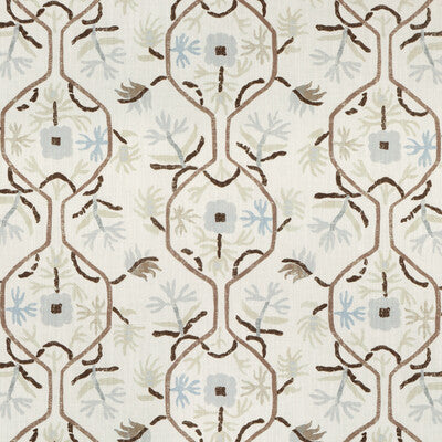 Samples and Purchasing available for Le Jasmin Print - Pumice Beige By Brunschwig & Fils | Les Ensembliers L'Eternel Ete |Botanical & Floral Global Multipurpose Indoor / Outdoor at Designer Wallcoverings and Fabrics