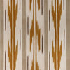 Samples and Purchasing available for Le Mistral Print - Ocher Gold By Brunschwig & Fils | Les Ensembliers L'Eternel Ete |Ikat/Southwest/Kilims Stripes Multipurpose Indoor / Outdoor at Designer Wallcoverings and Fabrics