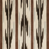 Samples and Purchasing available for Le Mistral Print - Walnut Brown By Brunschwig & Fils | Les Ensembliers L'Eternel Ete |Ikat/Southwest/Kilims Stripes Multipurpose Indoor / Outdoor at Designer Wallcoverings and Fabrics