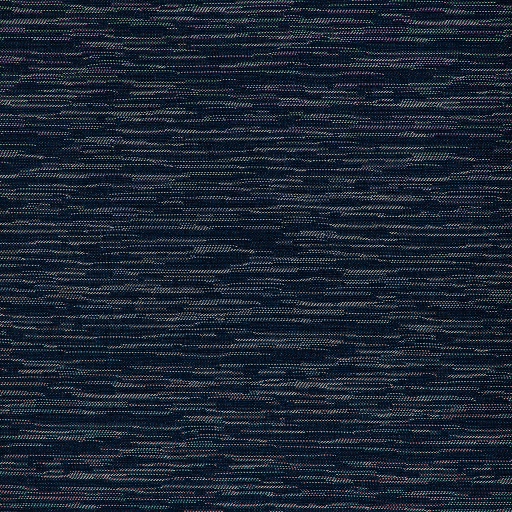 La Mer Weave - Azure Blue By Brunschwig & Fils | Les Ensembliers L'Eternel Ete |Abstract Texture Upholstery Indoor / Outdoor