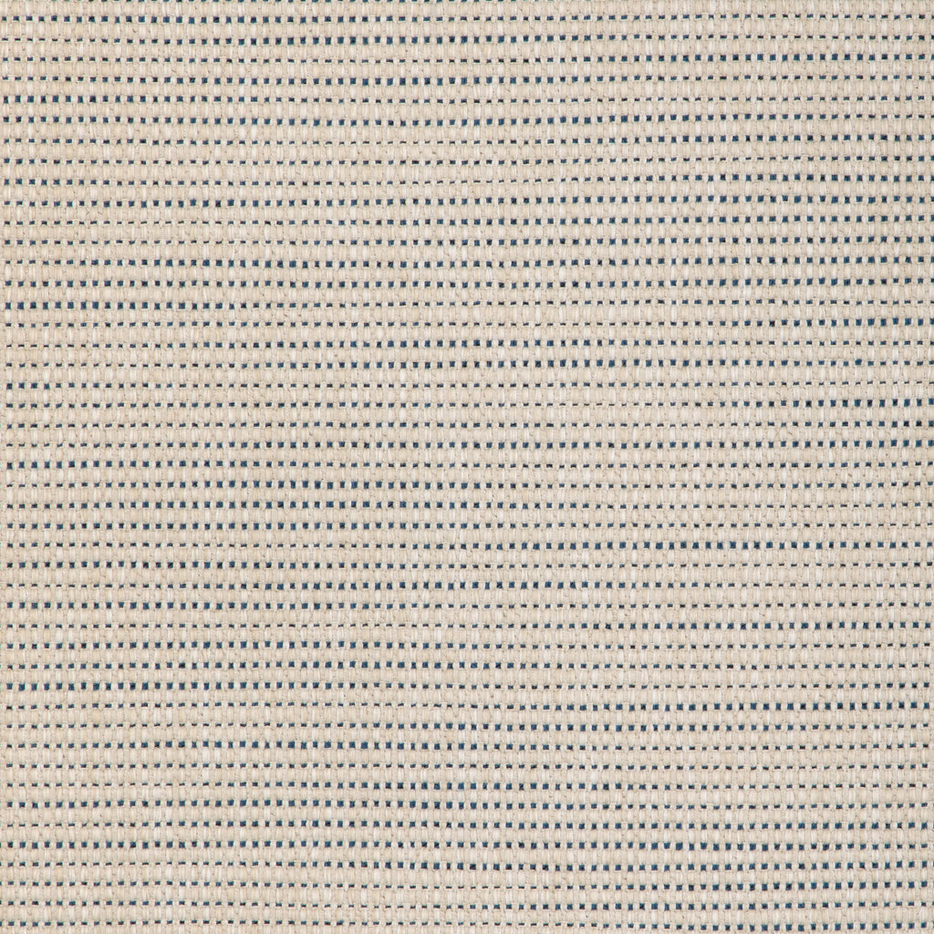 Le Cabas Texture - Indigo Dark Blue By Brunschwig & Fils | Les Ensembliers L'Eternel Ete |Stripes Texture Upholstery Indoor / Outdoor