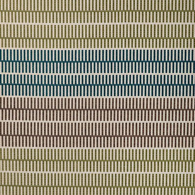 Les Oliviers Weave - Marine Blue By Brunschwig & Fils | Les Ensembliers L'Eternel Ete |Global Stripes Upholstery Indoor / Outdoor
