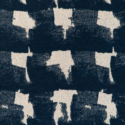 Samples and Purchasing available for Les Falaises Weave - Indigo Dark Blue By Brunschwig & Fils | Les Ensembliers L'Eternel Ete | Abstract Upholstery Indoor / Outdoor at Designer Wallcoverings and Fabrics