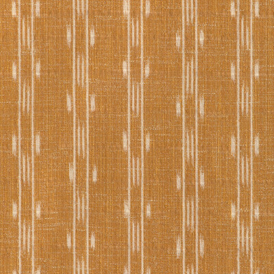 Le Spritz Weave - Ochre Gold By Brunschwig & Fils | Les Ensembliers L'Eternel Ete |Ikat/Southwest/Kilims Stripes Upholstery Indoor / Outdoor