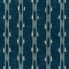 Le Spritz Weave - Indigo Blue By Brunschwig & Fils | Les Ensembliers L'Eternel Ete |Ikat/Southwest/Kilims Stripes Upholstery Indoor / Outdoor