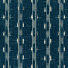 Samples and Purchasing available for Le Spritz Weave - Indigo Blue By Brunschwig & Fils | Les Ensembliers L'Eternel Ete |Ikat/Southwest/Kilims Stripes Upholstery Indoor / Outdoor at Designer Wallcoverings and Fabrics