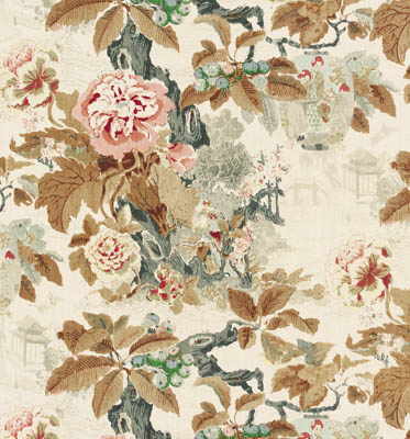 Samples and Purchasing available for Chinese Lantern - Browns  By Lee Jofa |  |  Multipurpose Print at Designer Wallcoverings and Fabrics