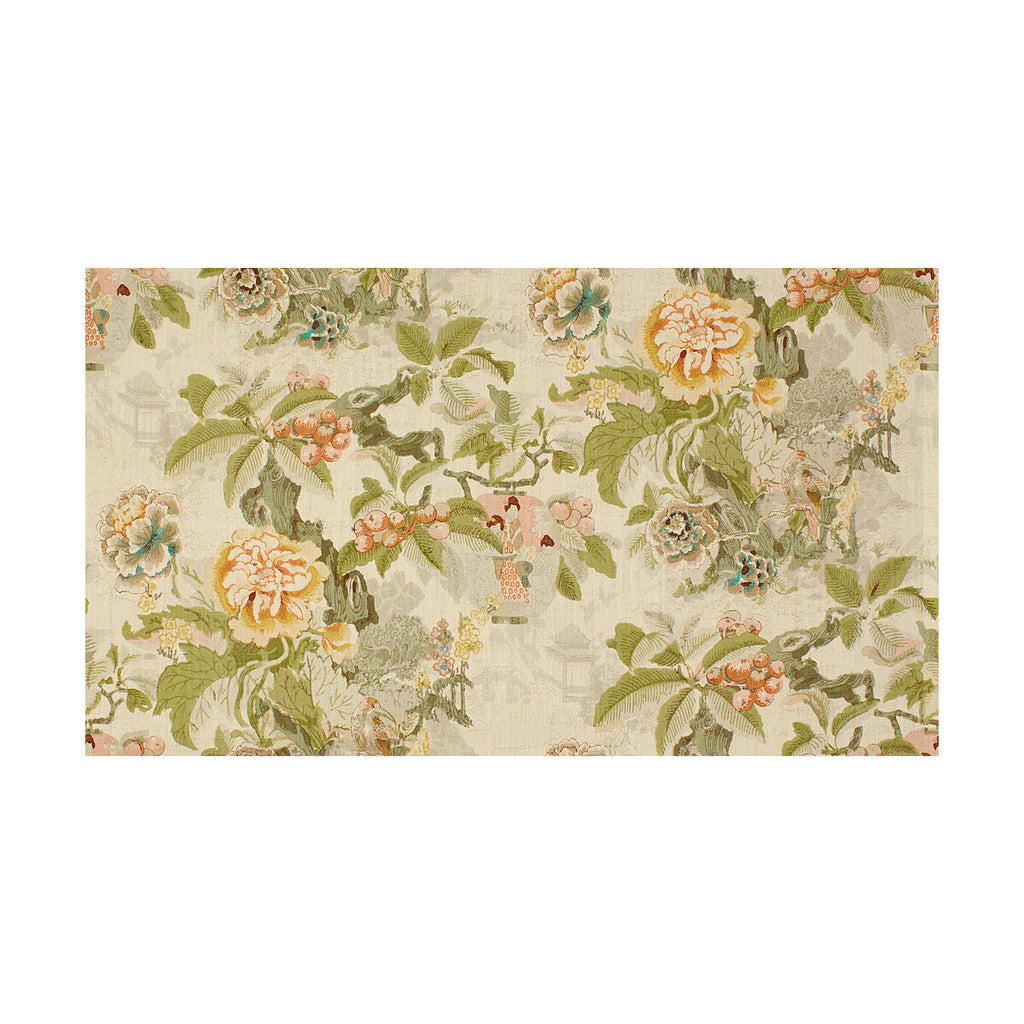 Samples and Purchasing available for Chinese Lantern - Greens/  By Lee Jofa |  |  Multipurpose Print at Designer Wallcoverings and Fabrics