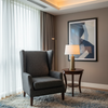 Point Udall - Pepper Upholstered Chair | Architectural Fabrics