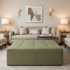 Maho Bay - Spring Upholstered Ottoman | Architectural Fabrics