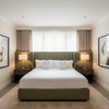 Silver Bank - Fern Upholstered Headboard | Architectural Fabrics