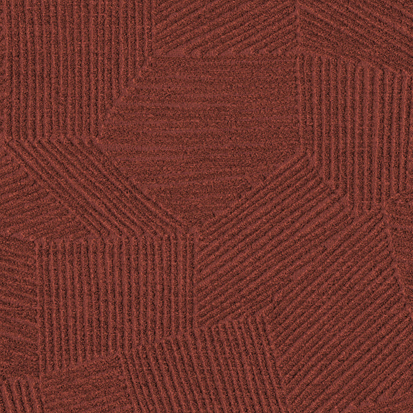 Ridge Crypton®, Burnt Sienna Wallcoverings | Designtex