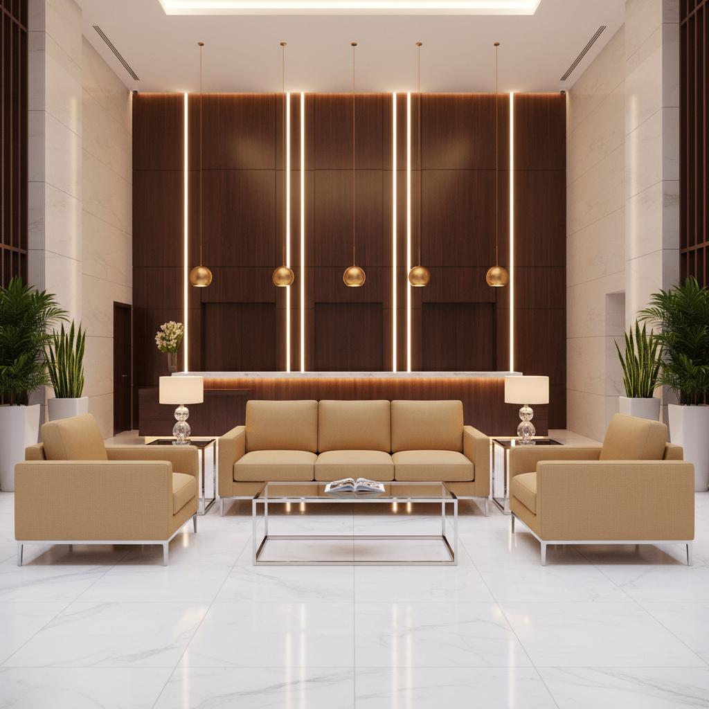 Peter Island - Sand Upholstered Sofa | Architectural Fabrics