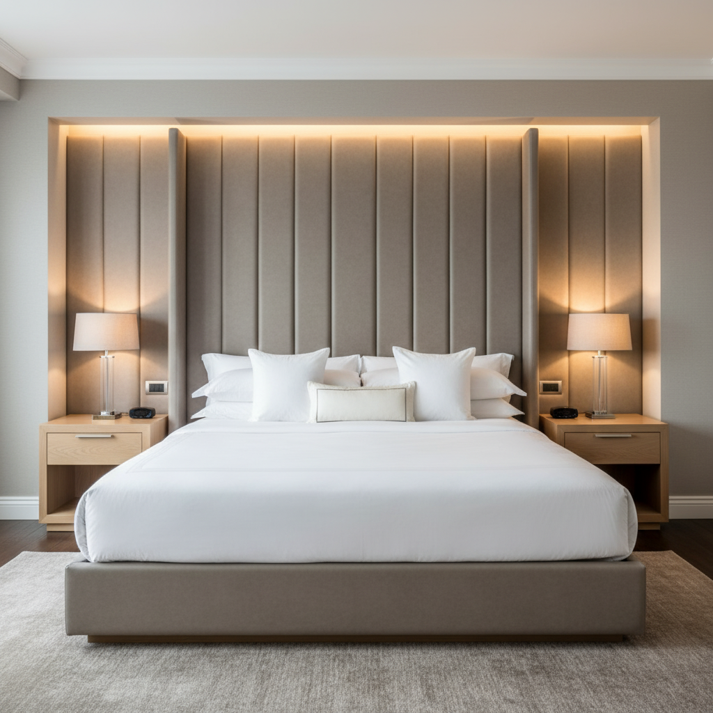Quintana Bay - Shell Upholstered Headboard | Architectural Fabrics
