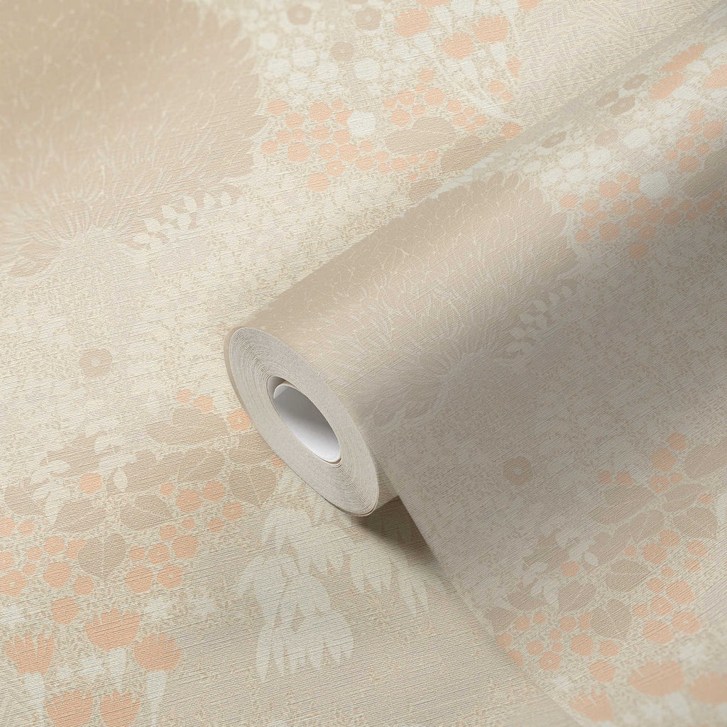 Famous Garden Beige Wallcovering | AS Creation